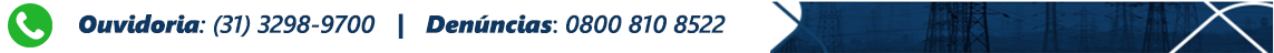 Ouvidoria: (31) 3298-9700 | Denúncias: 0800 810 8522