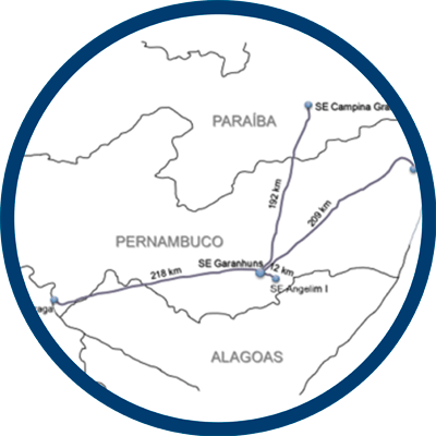 Maior linha de transmissão executada
